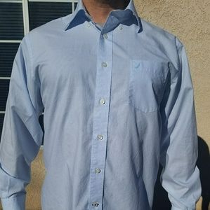 Nautica Wrinkle Resistant Long Sleeve Shirt